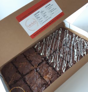 Double Chocolate Chip Brownie Treat Box
