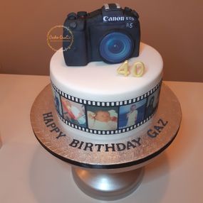 Photographer Camera Cake