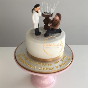 The Proposal - Engagement Cake