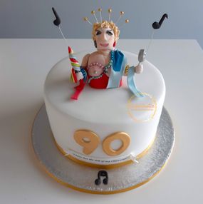 Opera Singer Cake - Goddess of the Underworld Beryl..