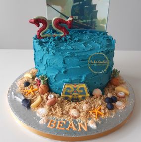 Sea Of Thieves Themed Cake