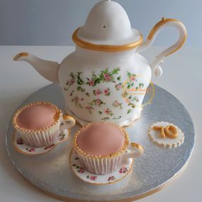 Tea Set Cake